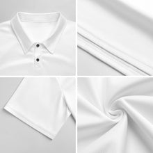 Lade das Bild in den Galerie-Viewer, Multi-Image-Druck Damen / Frauen POLO Shirt mit gerader Schulter und Knopfleiste LTPL22 mit Fotos Muster Text Logo selbst gestalten und bedrucken
