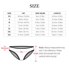 Lade das Bild in den Galerie-Viewer, Multi-Image-Druck Damen / Frauen Slip Spitzenunterwäsche Unterwäsche LM500 mit Fotos Muster Text Logo selbst gestalten und bedrucken
