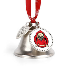 Lade das Bild in den Galerie-Viewer, Personalisierbarer Weihnachtsanhänger Glocke | Christbaumschmuck mit Foto
