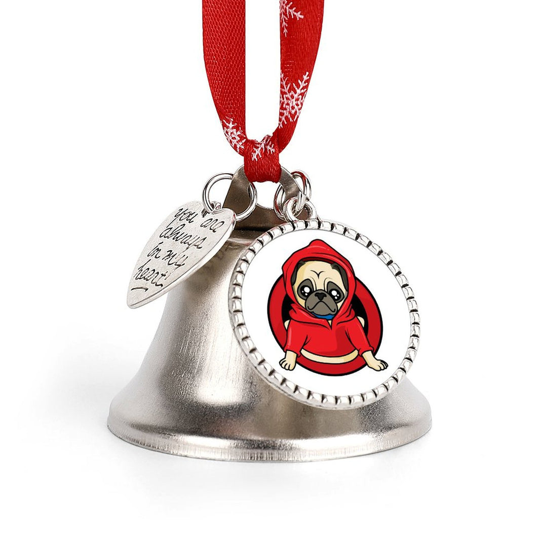 Personalisierbarer Weihnachtsanhänger Glocke | Christbaumschmuck mit Foto