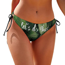 Lade das Bild in den Galerie-Viewer, Bikini Hose zum Binden | Side-Tie Bikini Bottom bedrucken
