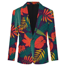 Lade das Bild in den Galerie-Viewer, Single Button Suit Leaves, Plants
