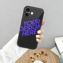 Lade das Bild in den Galerie-Viewer, Handyhülle Smartphone-Hülle Glas für Apple iPhone 17/iPhone 17 Air/iPhone 17 Pro/iPhone 17 Pro Max mit Foto Design Motiv Text selbst gestalten und bedrucken
