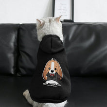 Lade das Bild in den Galerie-Viewer, Hunde Hoodie personalisiert | Cooles Haustier Sweatshirt mit Kapuze

