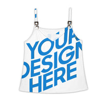 Lade das Bild in den Galerie-Viewer, Rückenfreie Tank Top mit Metallring DBX mit Foto Design Motiv Text selbst gestalten und bedrucken (Simple Design)
