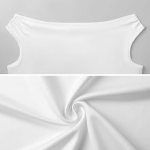 Lade das Bild in den Galerie-Viewer, Single Shoulder One Neck T-shirt 333
