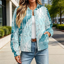 Lade das Bild in den Galerie-Viewer, Bedruckbare Bomberjacke mit Kapuze – Unisex-Jacke mit individuellem Design
