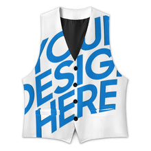 Lade das Bild in den Galerie-Viewer, Einzelbild-Design Herren / Männer Boutique Anzugweste LTM00296 mit Foto Design Motiv Text selbst gestalten und bedrucken
