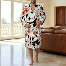 Lade das Bild in den Galerie-Viewer, Adult Nightgown Panda, Red
