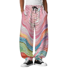 Lade das Bild in den Galerie-Viewer, Herren Jogginghose Waffelstrick mit individuellem Druck
