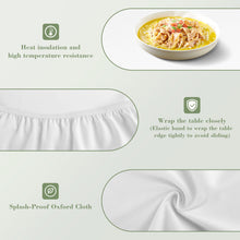 Lade das Bild in den Galerie-Viewer, Ovale Tischdecke Wachstuch JJ05191097 mit Foto Design Motiv Text selbst gestalten und bedrucken

