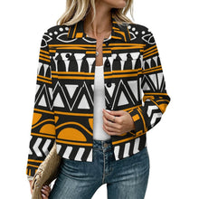 Lade das Bild in den Galerie-Viewer, Damen Kurze Hemdjacke mit individuellem Druck
