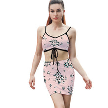 Lade das Bild in den Galerie-Viewer, Damen 2-Teiler Set Bodycon Rock &amp; Top | Custom Sexy Outfit

