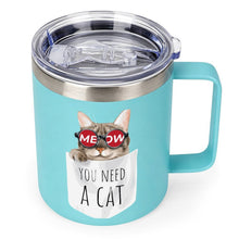 Lade das Bild in den Galerie-Viewer, Personalisierte Edelstahl-Tasse 355ml mit doppelseitigem Druck
