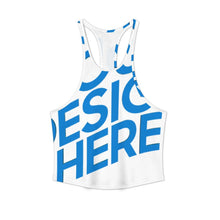 Lade das Bild in den Galerie-Viewer, Damen / Frauen Loses in H-Form mit großem Schlitz Tank Top BX01 mit Foto Design Motiv Text selbst gestalten und bedrucken (Simple Design)
