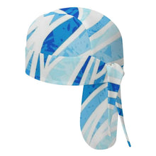 Lade das Bild in den Galerie-Viewer, Cycling Headscarf Water ，wave ，blue Style 20cm
