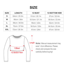Lade das Bild in den Galerie-Viewer, Women's Long Sleeve Shirt Merry Christmas Santa Duck Snowflake Blue
