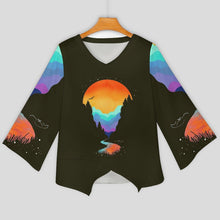 Lade das Bild in den Galerie-Viewer, Personalisierte Chiffon Bluse | Luftiger Oversized Schnitt | S-5XL

