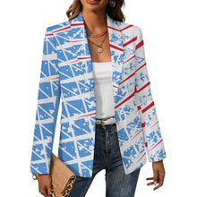Lade das Bild in den Galerie-Viewer, Casual Suit Stripe Line Pattern
