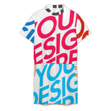 Lade das Bild in den Galerie-Viewer, Multi-Image-Design Kurzärmliger Jumpsuit LM427 für Männer / Herren mit Foto Text selbst gestalten und bedrucken
