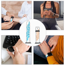 Lade das Bild in den Galerie-Viewer, Hochwertiges PU Leder Armband für Apple iWatch Armbanduhr mit Foto selbst gestalten und bedrucken
