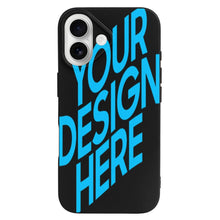 Lade das Bild in den Galerie-Viewer, Handyhülle für Apple iPhone 16 Serie aus TPU Leder mit Foto Text selbst gestalten und bedrucken
