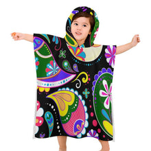 Lade das Bild in den Galerie-Viewer, Kinder Kapuzenhandtuch personalisieren | Poncho mit Namen

