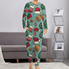 Lade das Bild in den Galerie-Viewer, Herren Schlafanzug personalisieren | Pyjama Set mit Foto gestalten
