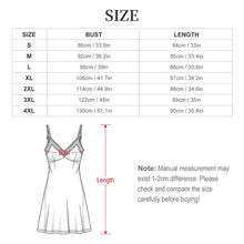 Lade das Bild in den Galerie-Viewer, Damen / Frauen Lace Spitzen Nachthemd Pyjama  LM669 mit Foto Design Motiv Text selbst gestalten und bedrucken

