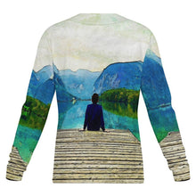 Lade das Bild in den Galerie-Viewer, Herren Langarmshirt V-Ausschnitt | Funktionsshirt personalisieren
