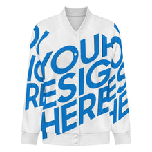 Lade das Bild in den Galerie-Viewer, Einzelbilddruck Damen / Frauen All Print College / Baseball Jacke SDS2507 mit Foto Text selbst gestalten und bedrucken
