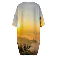 Lade das Bild in den Galerie-Viewer, Personalisierbares Flanell Nachthemd | Plus Size Schlafshirt gestalten
