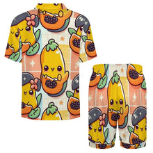 Lade das Bild in den Galerie-Viewer, Personalisierter Herren Schlafanzug aus Eisseide | Pyjama Set mit Foto
