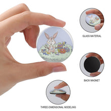 Lade das Bild in den Galerie-Viewer, Fotogeschenke aus Glas | Personalisierte Magnete mit 3D-Effekt &amp; Kratzschutz
