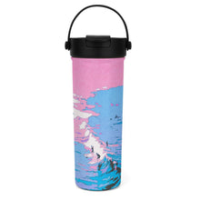 Lade das Bild in den Galerie-Viewer, Personalisierte Teeflasche mit Sieb 590ml – individuelle Thermoflasche für losen Tee
