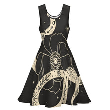 Lade das Bild in den Galerie-Viewer, Für pure Lebensfreude | Dein ärmelloses Skaterkleid mit weitem Rock
