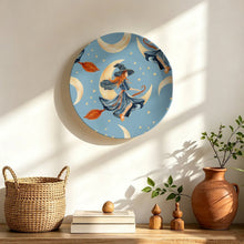 Lade das Bild in den Galerie-Viewer, Lightweight Decorative Tray Witches, Flights, Moons, Broomsticks
