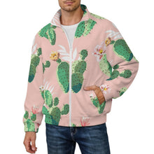 Lade das Bild in den Galerie-Viewer, Fleece Jacket Cactus, Tropical, Pink
