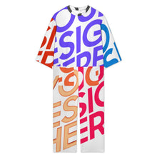 Lade das Bild in den Galerie-Viewer, Multi-Image-Design Damen / Frauen Overall Jumpsuit mit Rundhalsausschnitt 23LR mit Foto Design Motiv Text selbst gestalten und bedrucken (Simple Design)

