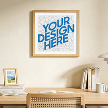 Lade das Bild in den Galerie-Viewer, Quadratisches unregelmäßiges Holzpuzzles JJ0533029 mit Fotos Muster Text selbst gestalten und bedrucken
