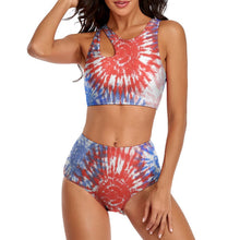 Lade das Bild in den Galerie-Viewer, Personalisierbarer High-Waist Bikini: Dein Strand-Statement
