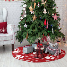 Lade das Bild in den Galerie-Viewer, Personalisierbare Weihnachtsbaumdecke | Die Bühne für deine Geschenke
