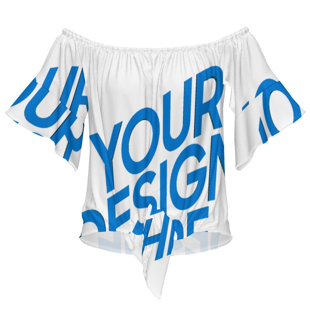 Sexy Damen / Frauen Sommer T Shirt Batikshirt mit Fledermausärmeln MXLD193 mit Foto Design Motiv Text selbst gestalten und bedrucken (Simple Design)