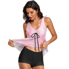 Lade das Bild in den Galerie-Viewer, Tankini Set Personalisierbar | Bauchweg Effekt &amp; Shorts | S-6XL
