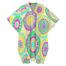Lade das Bild in den Galerie-Viewer, Kaftan mit Schmetterlingsärmeln | Dein Design als Unikat drucken
