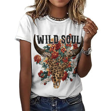 Lade das Bild in den Galerie-Viewer, Damen T-Shirt Allover-Print | Cotton-Touch &amp; S-6XL | Selbst Gestalten
