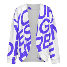 Lade das Bild in den Galerie-Viewer, Einzelbilddruck Damen / Frauen Pullover Strickjacke mit weit überschnittenen Schultern und langen Ärmeln LM561 mit Fotos Muster Text Logo selbst gestalten und bedrucken
