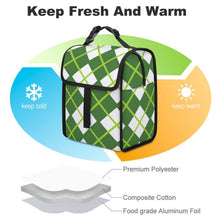 Lade das Bild in den Galerie-Viewer, Isolierte Lunchtasche personalisiert | Thermotasche für Meal Prep | Hochformat
