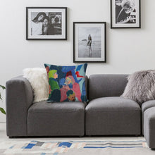 Lade das Bild in den Galerie-Viewer, Leinen Kissenbezug Personalisiert | 45x45 cm Atmungsaktiv | Custom Linen Pillow
