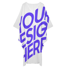 Lade das Bild in den Galerie-Viewer, Damen / Frauen Übergrößen Kleid C13Q mit Foto Design Motiv Text selbst gestalten und bedrucken (Simple Design)
